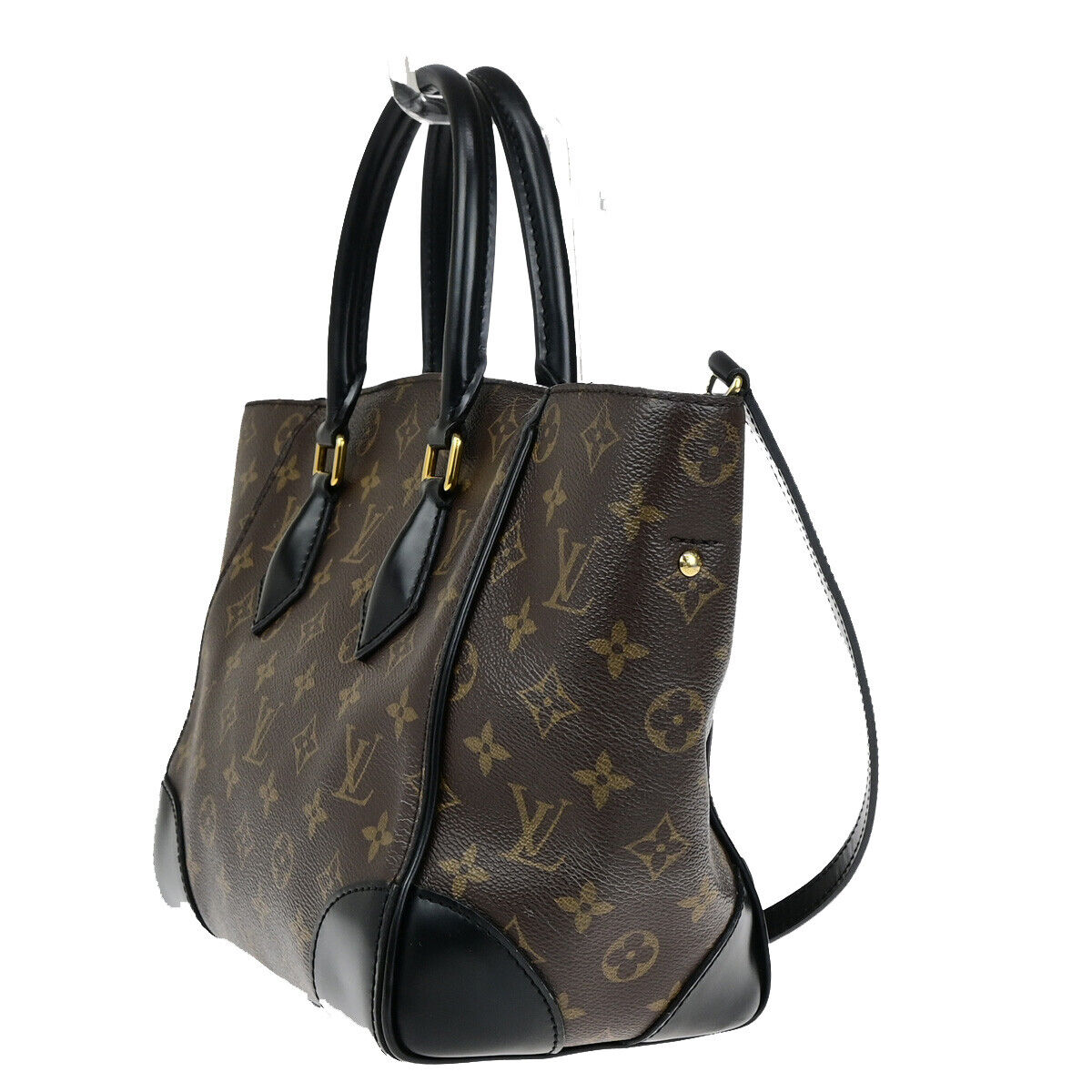 LOUIS VUITTON Phoenix PM 2Way Hand Bag Monogram Leather Brown BK M41538 601YG804