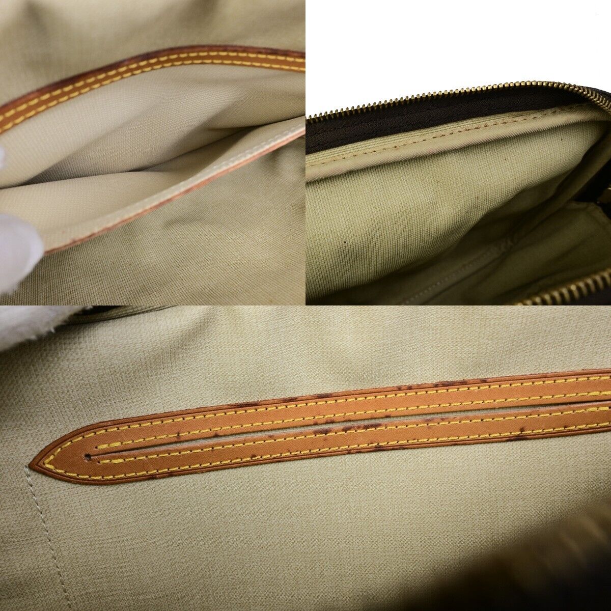 LOUIS VUITTON Reporter PM Crossbody Shoulder Bag Monogram Leather M45254 80ED037