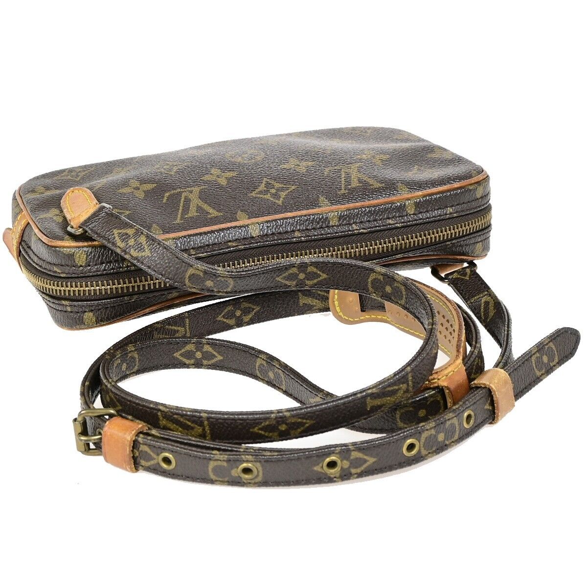 LOUIS VUITTON Marly Bandouliere Shoulder Bag Monogram Leather BN M51828 35EB104