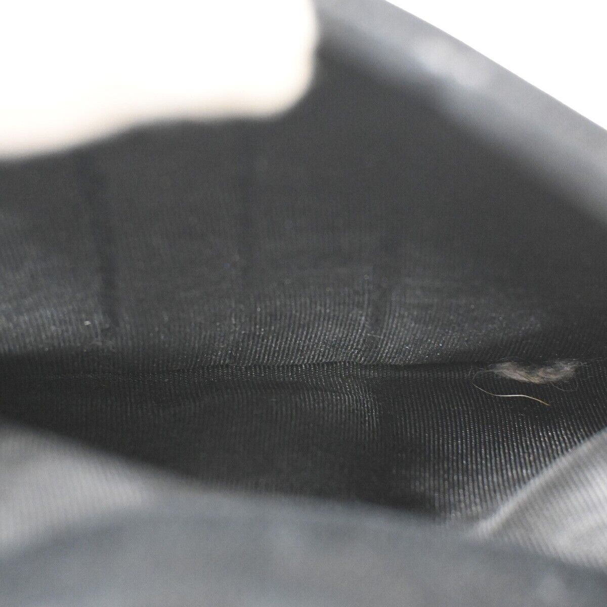 CHANEL CC Logo Long Bifold Wallet Purse Caviar Skin Leather Black GHW 04FA424