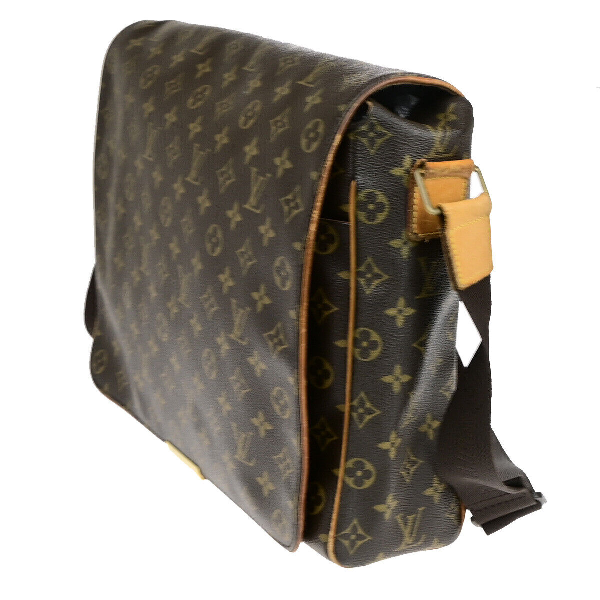 LOUIS VUITTON Abbesses Messenger Shoulder Bag Monogram Leather BN M45257 71YF625