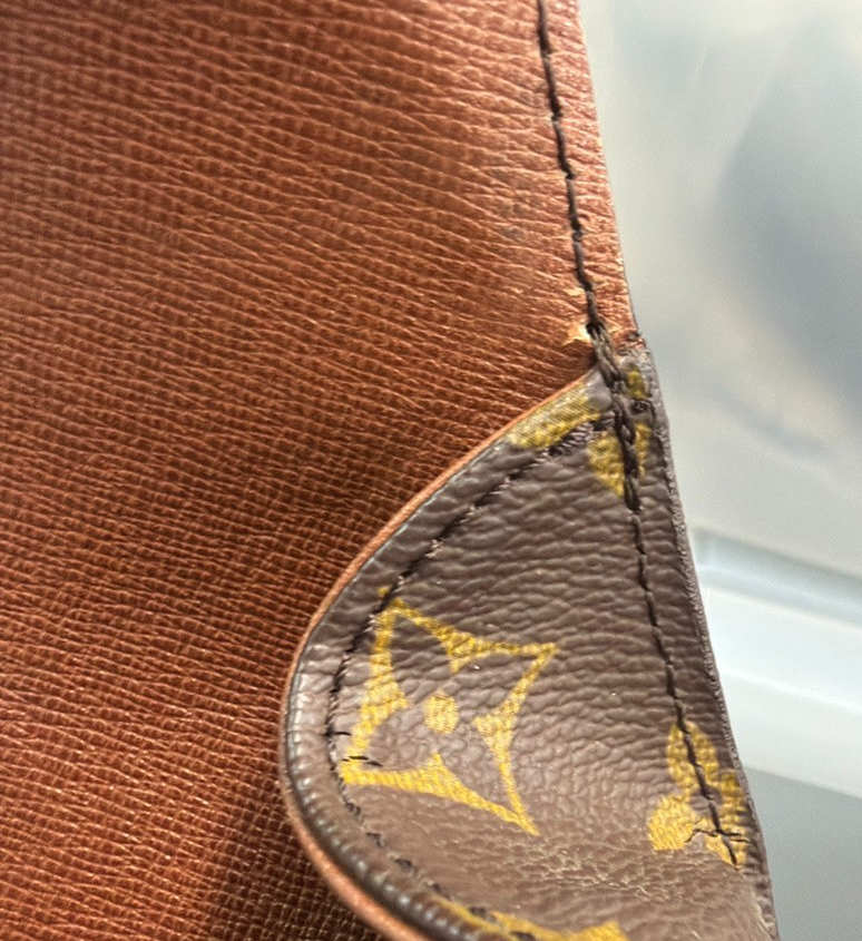 LOUIS VUITTON Mini Saint Cloud Shoulder Bag Monogram Leather BN M51244 35YJ260