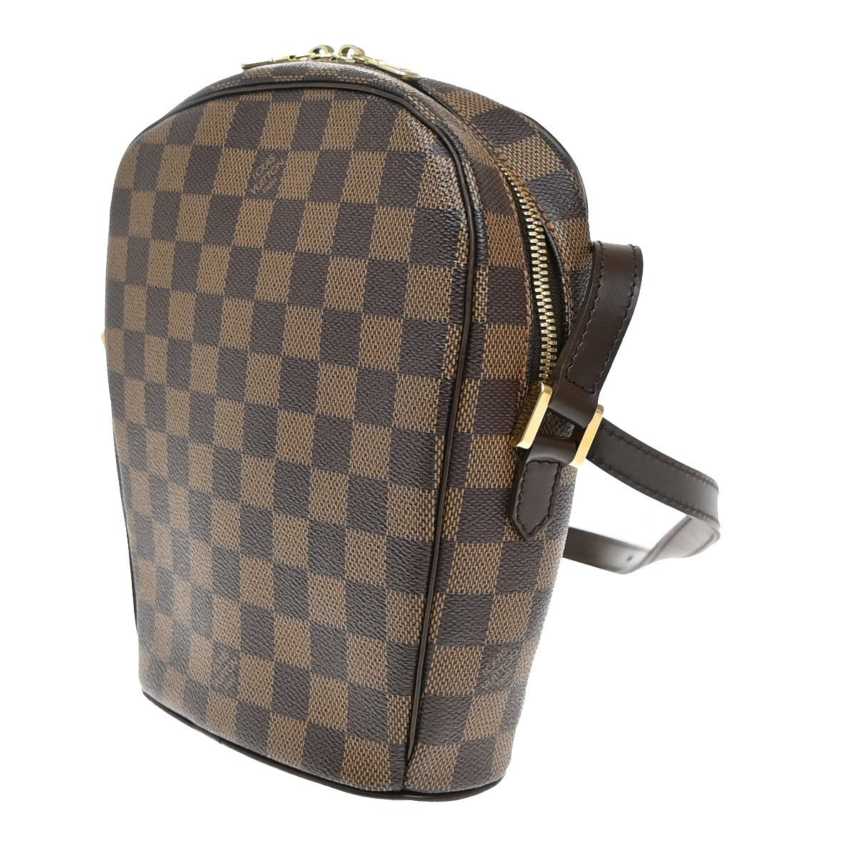 LOUIS VUITTON Ipanema PM Shoulder Bag Damier Ebene Leather Brown N51294 25EE275