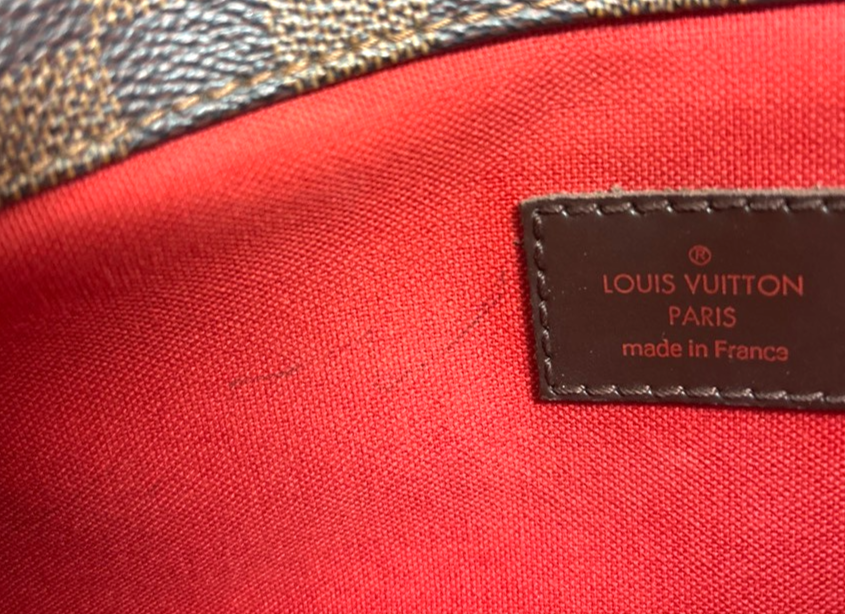 LOUIS VUITTON Bloomsbury PM Shoulder Bag Damier Leather Brown N42251 28MA049