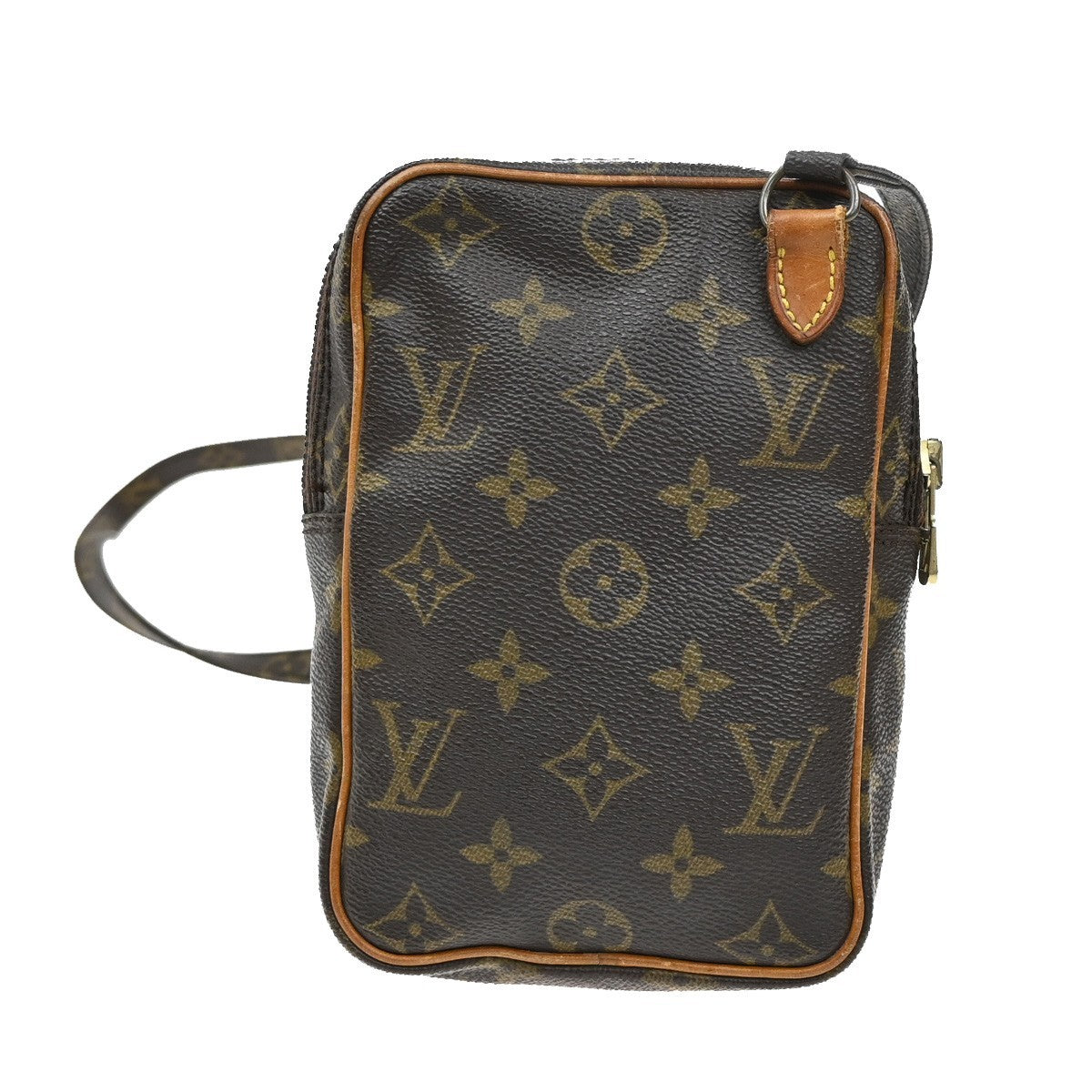 LOUIS VUITTON Mini Amazon Shoulder Bag Monogram Leather Brown M45238 33KB330