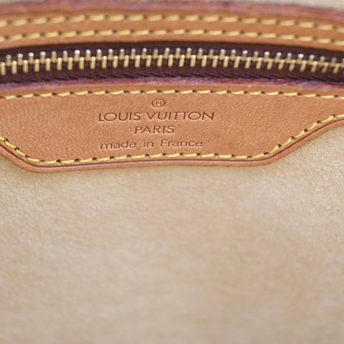 LOUIS VUITTON BABYLONE Shoulder Bag Monogram Leather Brown France M51102 73KC195