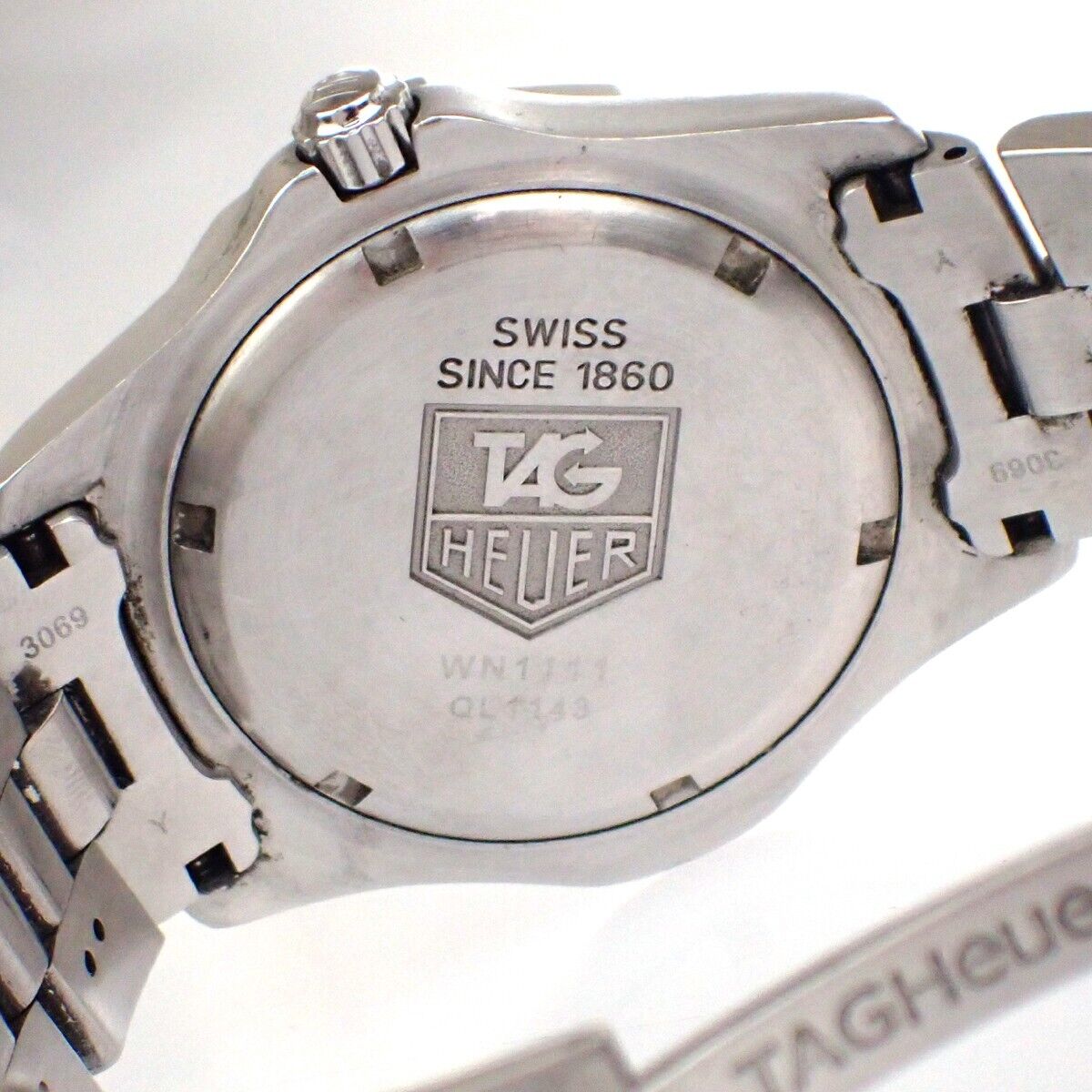 TAG HEUER Logo 2000 Exclusive WN1111 Wristwatch Stainless Steel Silver 80RJ639