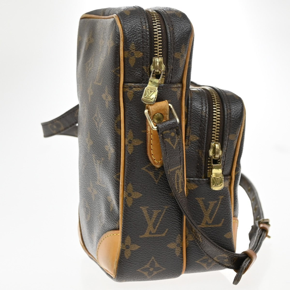 LOUIS VUITTON Amazon Crossbody Shoulder Bag Monogram Leather BN M45236 82EF923