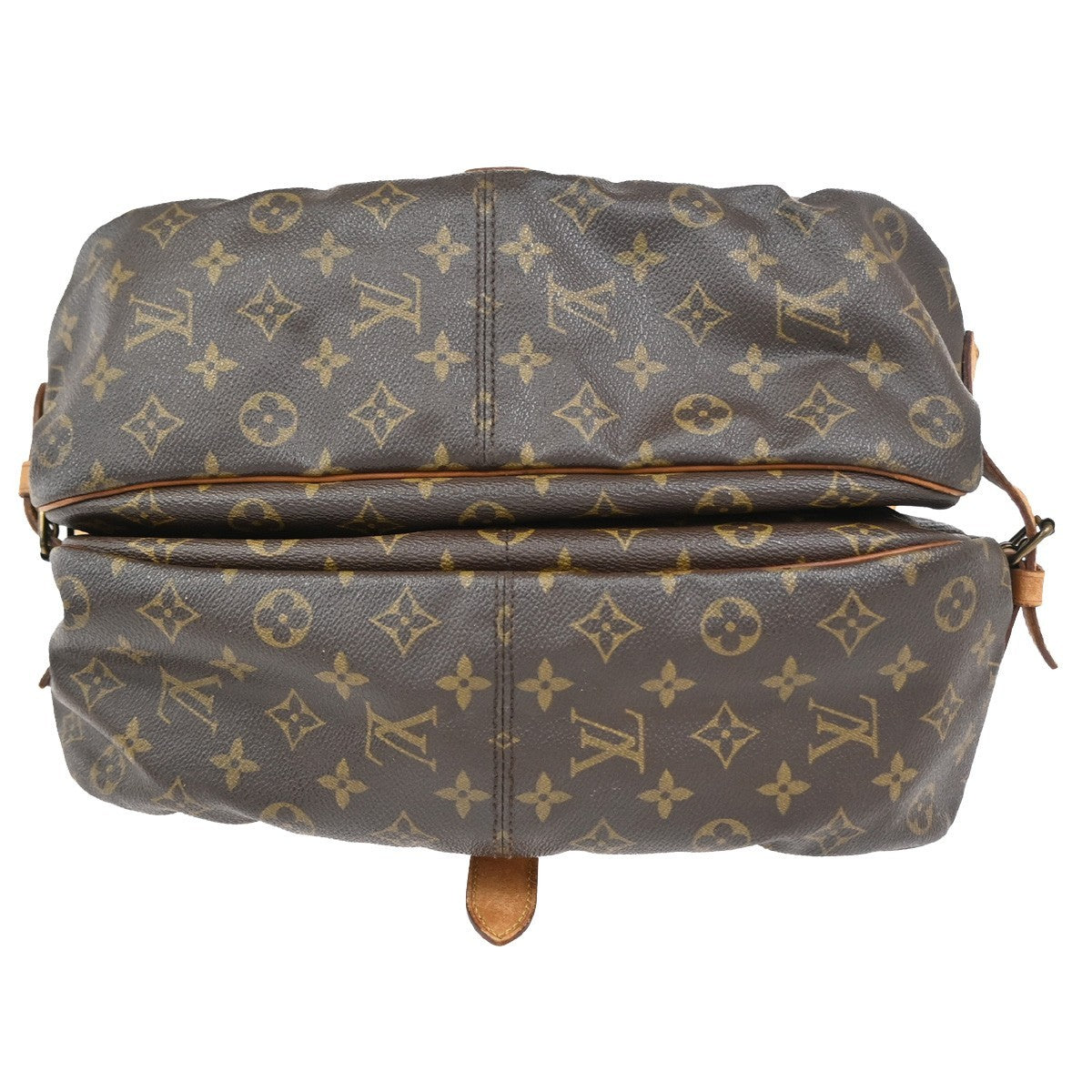 LOUIS VUITTON Saumur 35 Shoulder Bag Monogram Leather BN France M42254 32CA911