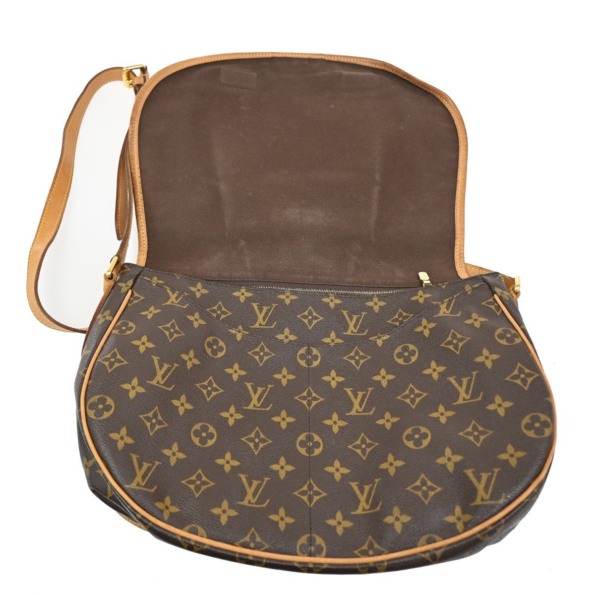 LOUIS VUITTON Menilmontant MM Shoulder Bag Monogram Leather BN M40473 85KB631