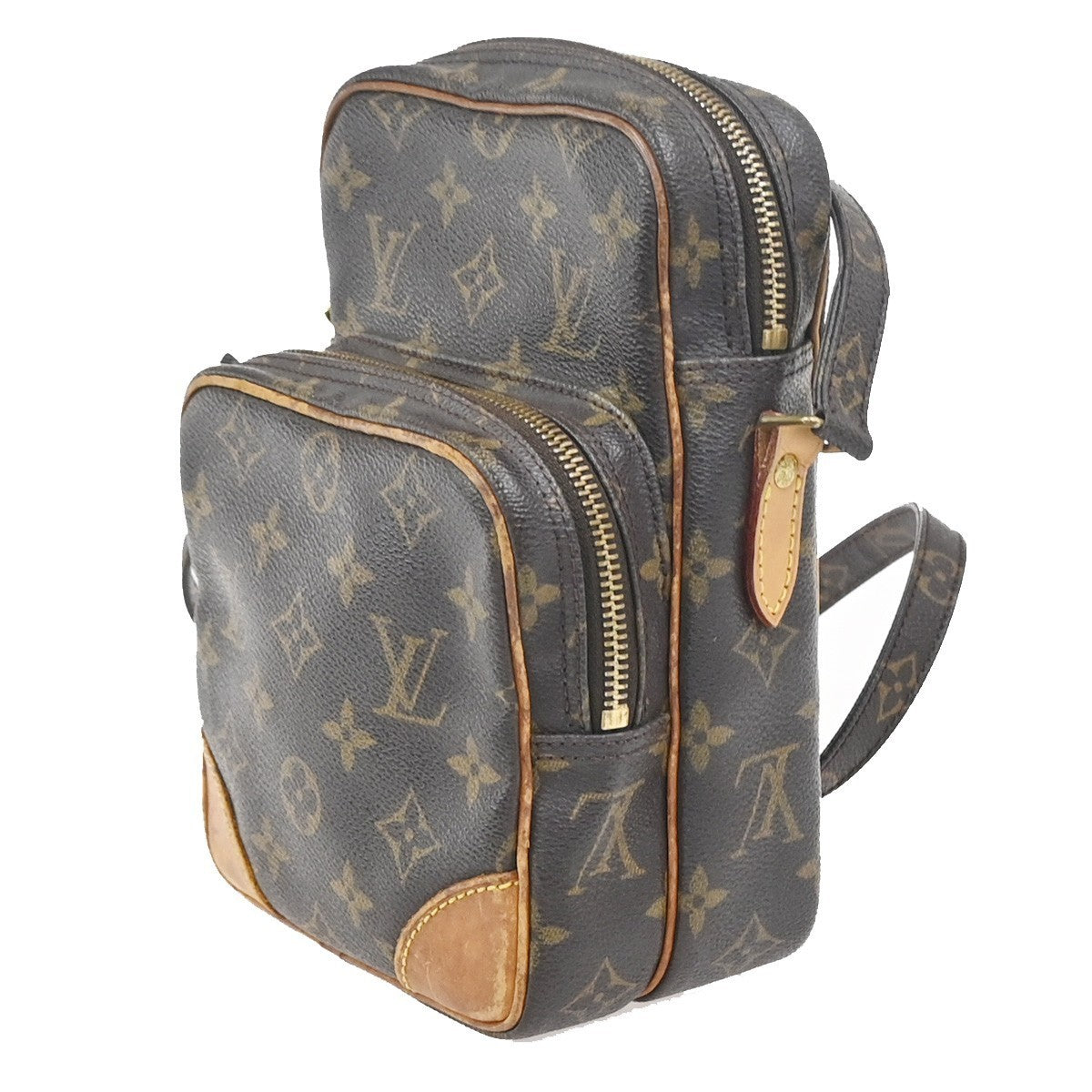 LOUIS VUITTON Amazon Crossbody Shoulder Bag Monogram Leather BN M45236 32KC766