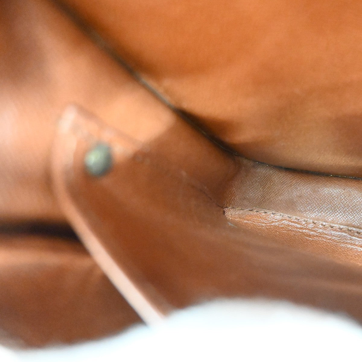 LOUIS VUITTON Cartouchiere MM Shoulder Bag Monogram Leather Brown M51253 85KD121