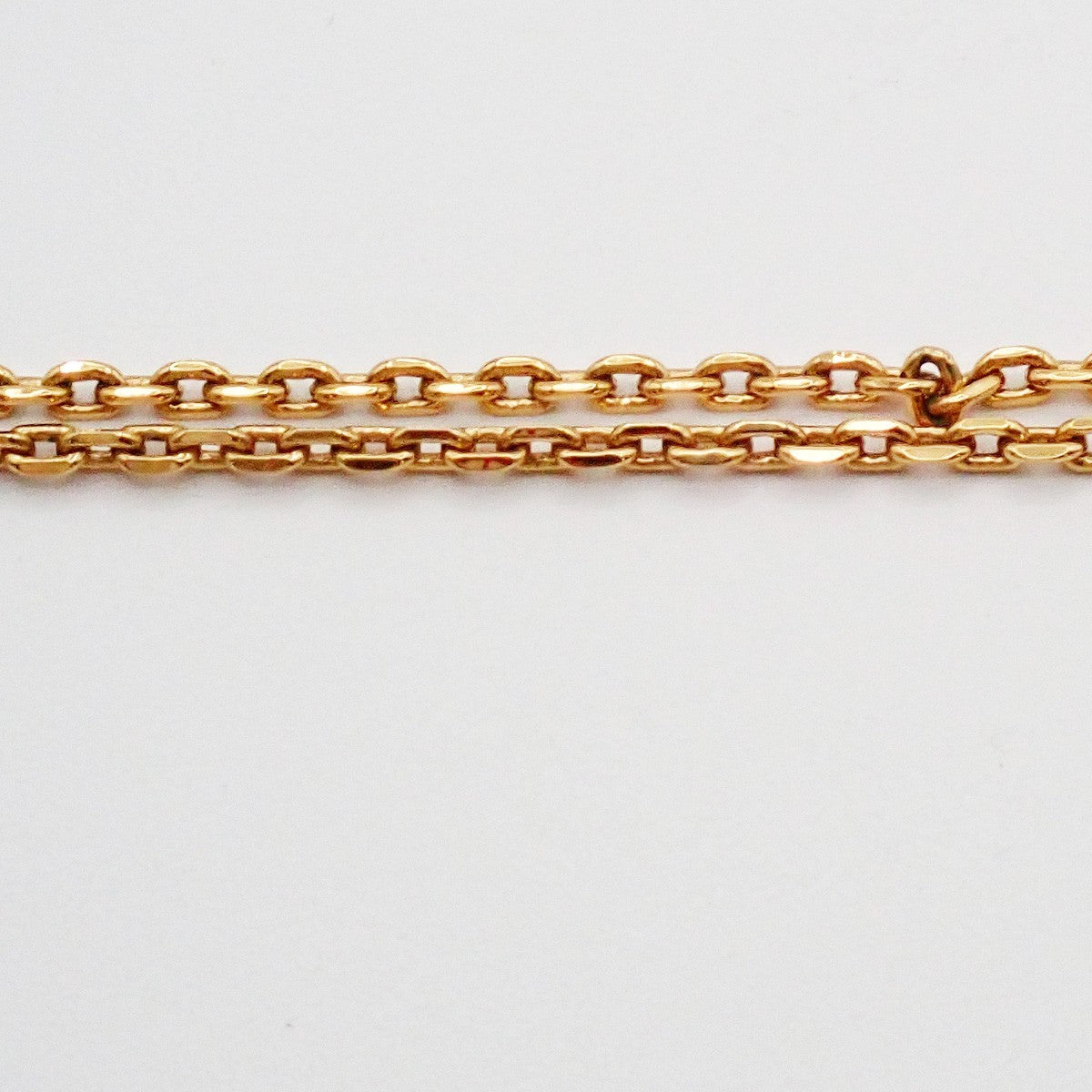CHRISTIAN DIOR Petit CD Necklace Metal Gold Finish Imitation Pearl GHW 30RL866