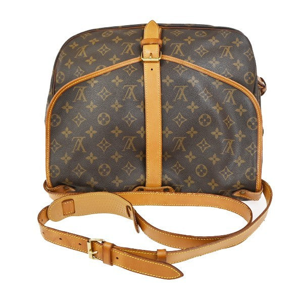 LOUIS VUITTON Saumur 35 Shoulder Bag Monogram Leather BN France M42254 84CA895