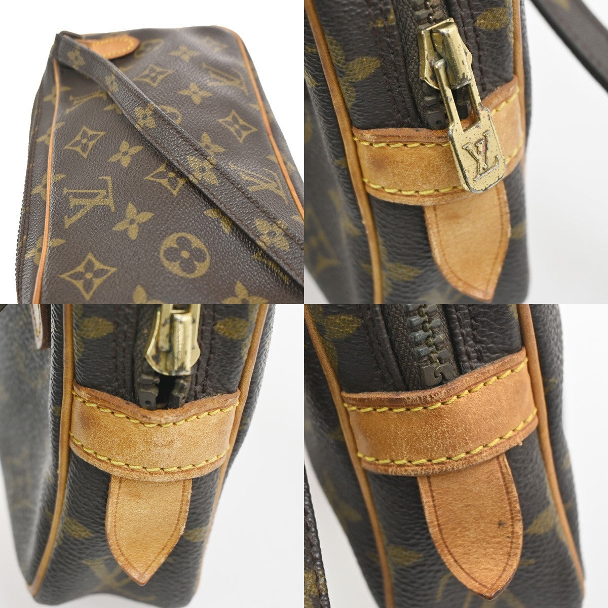 LOUIS VUITTON Marly Bandouliere Shoulder Bag Monogram Leather BN M51828 36KC835