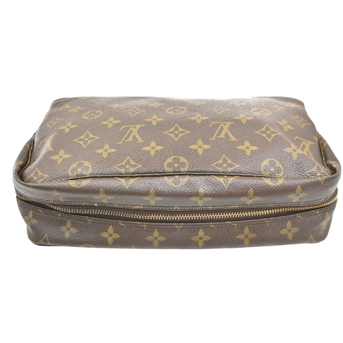 LOUIS VUITTON Trousse Toilette 28 Clutch Hand Bag Monogram Brown M47522 66PA052