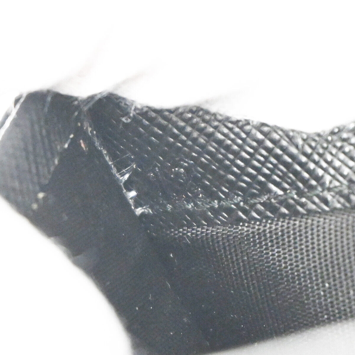 PRADA Logo Long Bifold Wallet Saffiano Leather Black Nero Gold Italy 70RH734