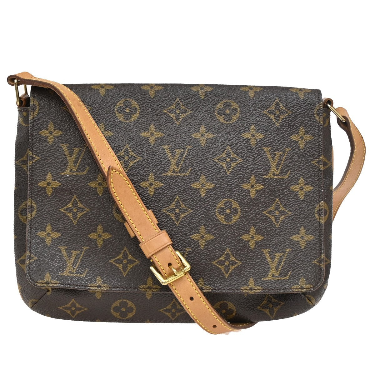 LOUIS VUITTON Musette Tango Short Shoulder Bag Monogram Leather M51257 77DA076