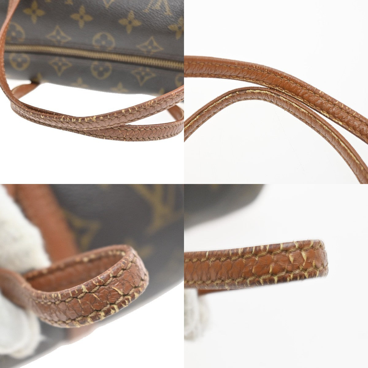 LOUIS VUITTON PAPILLON 26 Hand Bag Monogram Leather Brown France M51366 31MA522