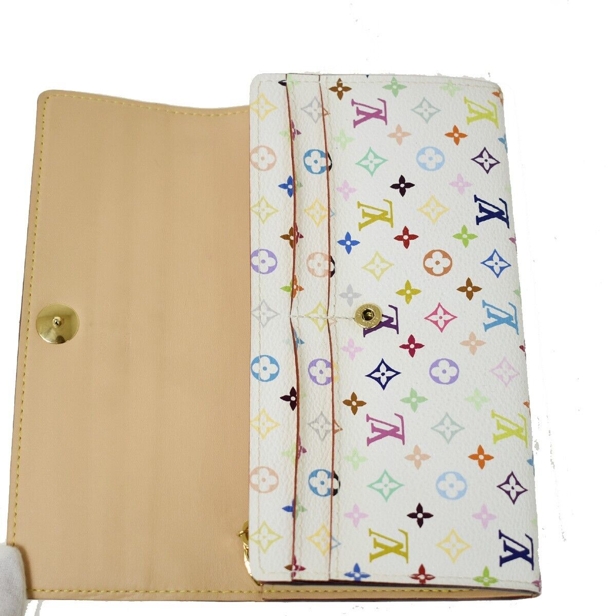 LOUIS VUITTON Portefeuille Sarah Bifold Wallet Monogram Multi WE M93532 84RC952