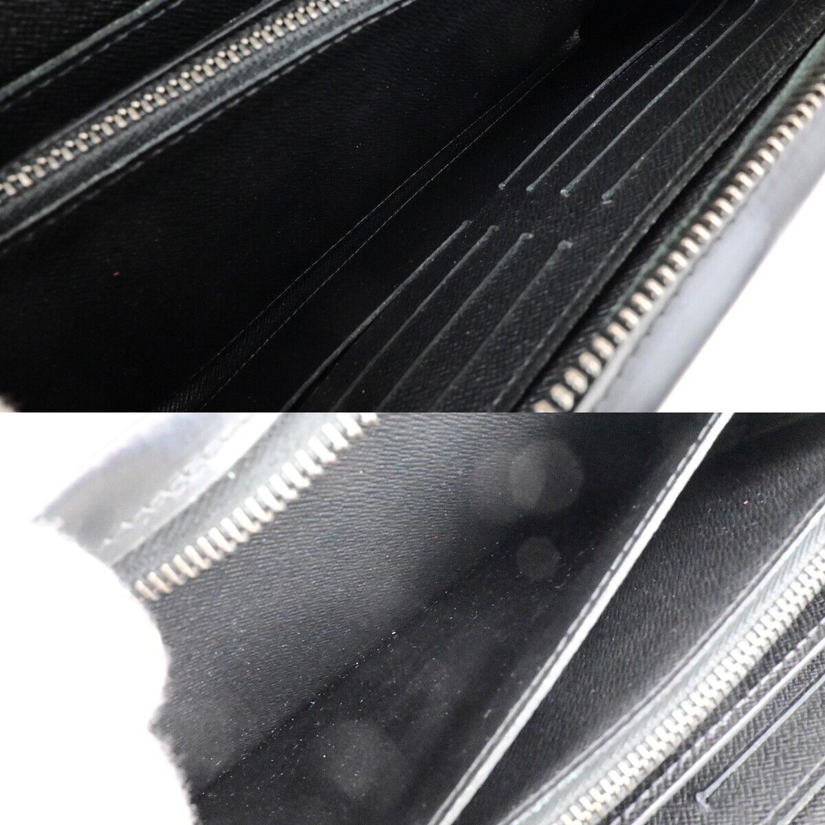 LOUIS VUITTON Zippy XL Long Bifold Wallet Monogram Eclipse BK M61698 99KA456