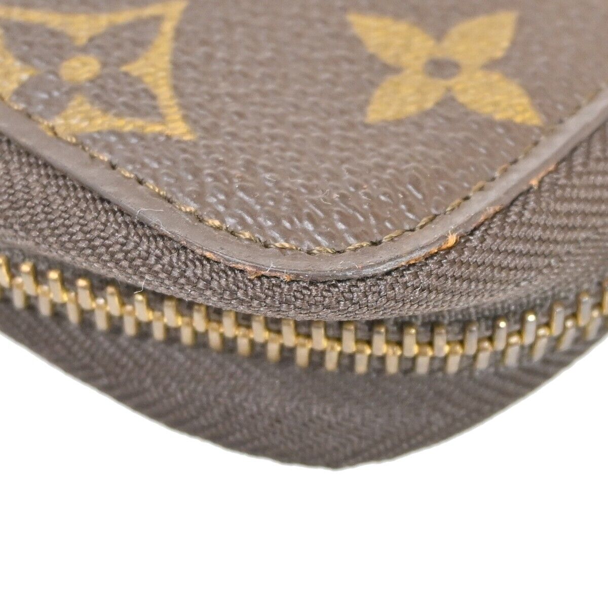 LOUIS VUITTON Poche Escapade Bifold Wallet Monogram Leather BN M60113 88FA042