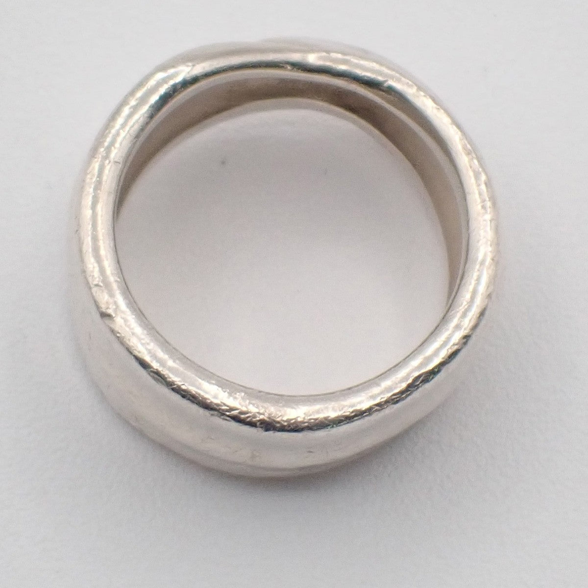 Tiffany & Co. Logo Leaf Ring JP 16 US 8 Silver 925 01KC376