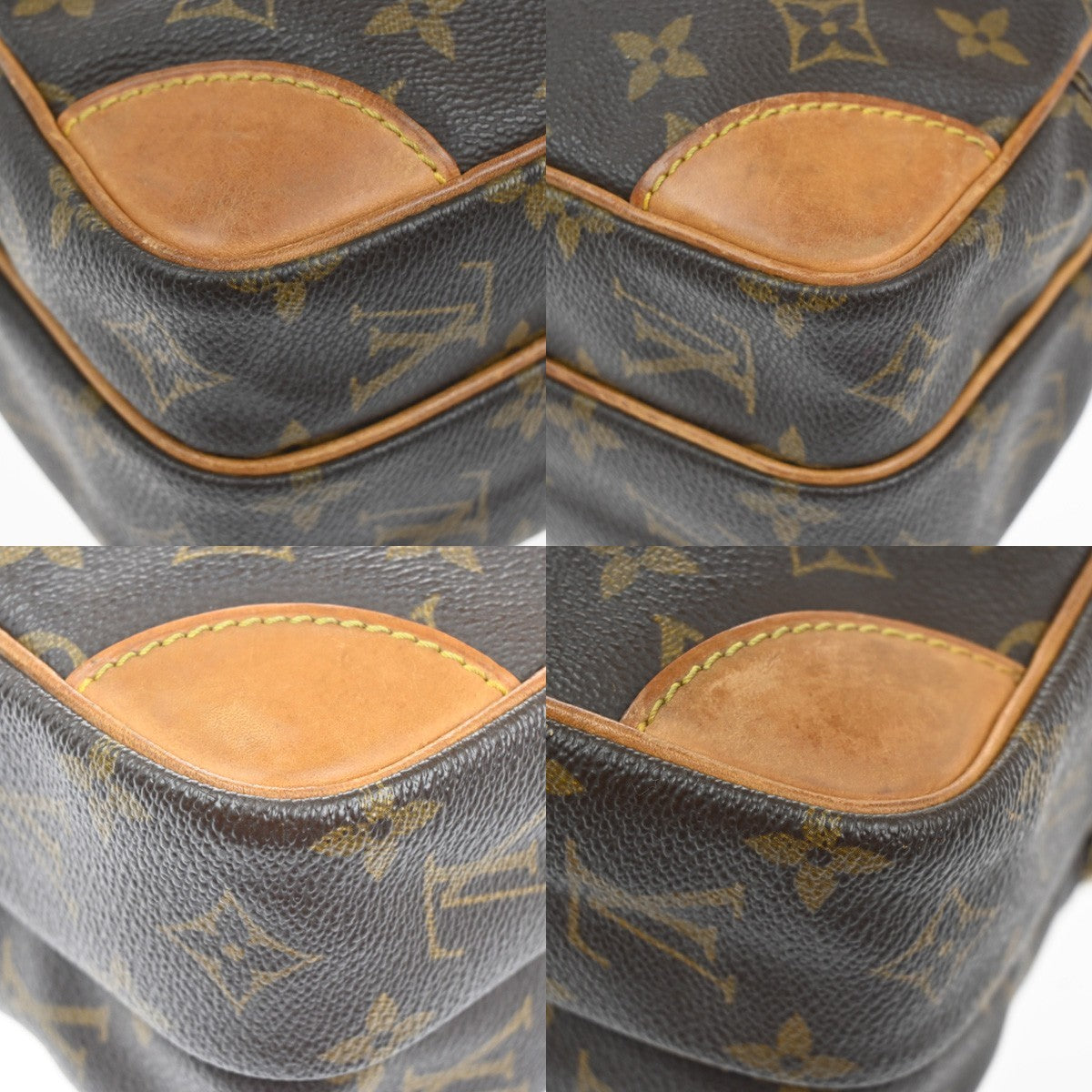 LOUIS VUITTON Amazon Crossbody Shoulder Bag Monogram Leather BN M45236 34EG393
