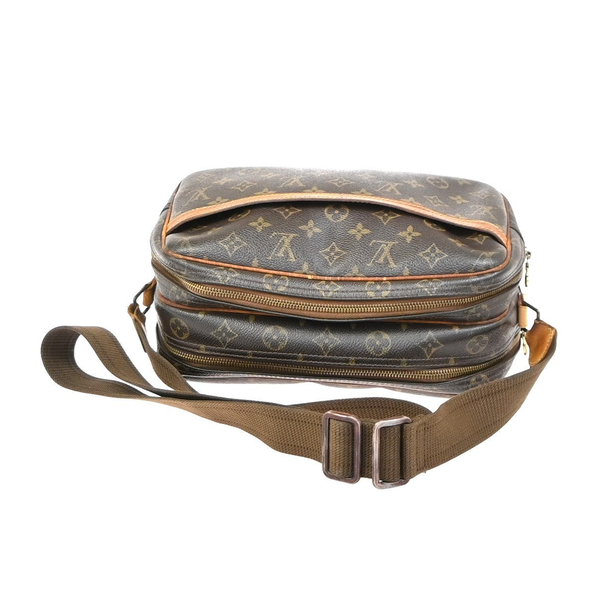 LOUIS VUITTON Reporter PM Crossbody Shoulder Bag Monogram Leather M45254 34YH963