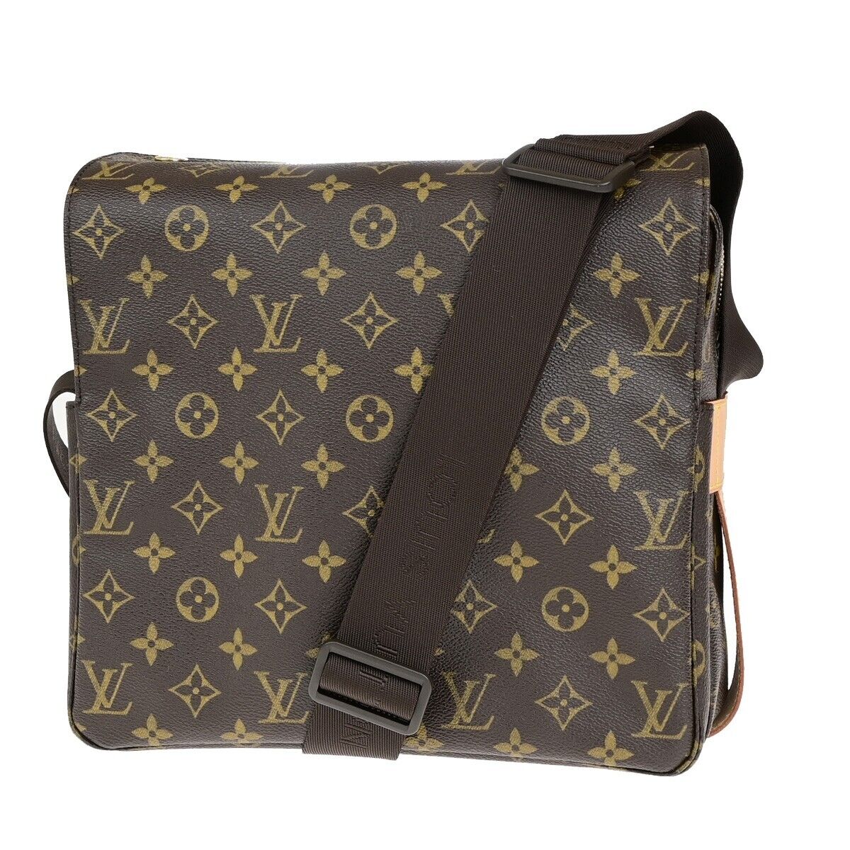 LOUIS VUITTON Naviglio Shoulder Bag Monogram Leather BN France M50205 683RK654