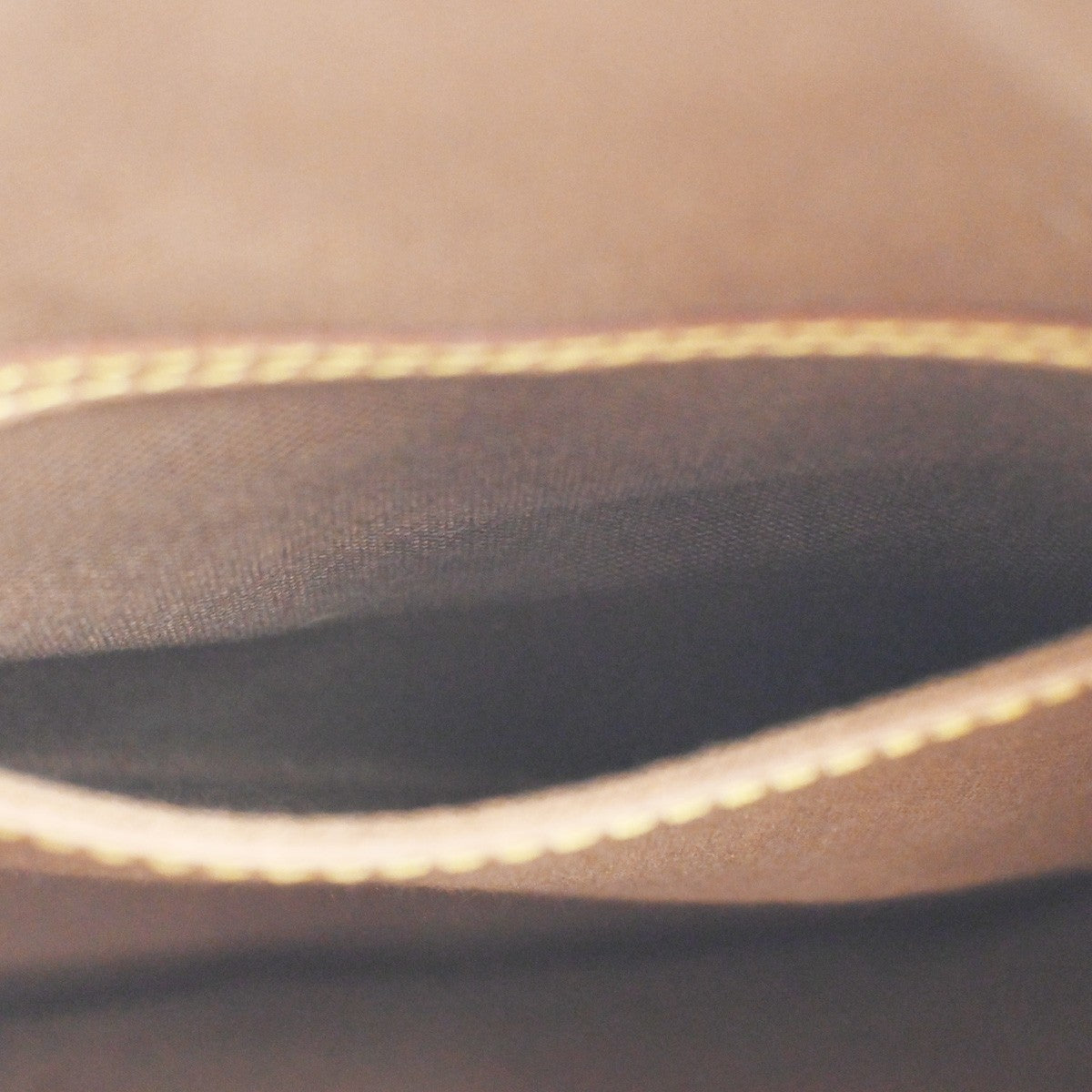 LOUIS VUITTON Montsouris MM Backpack Bag Monogram Leather Brown M51136 15CA596