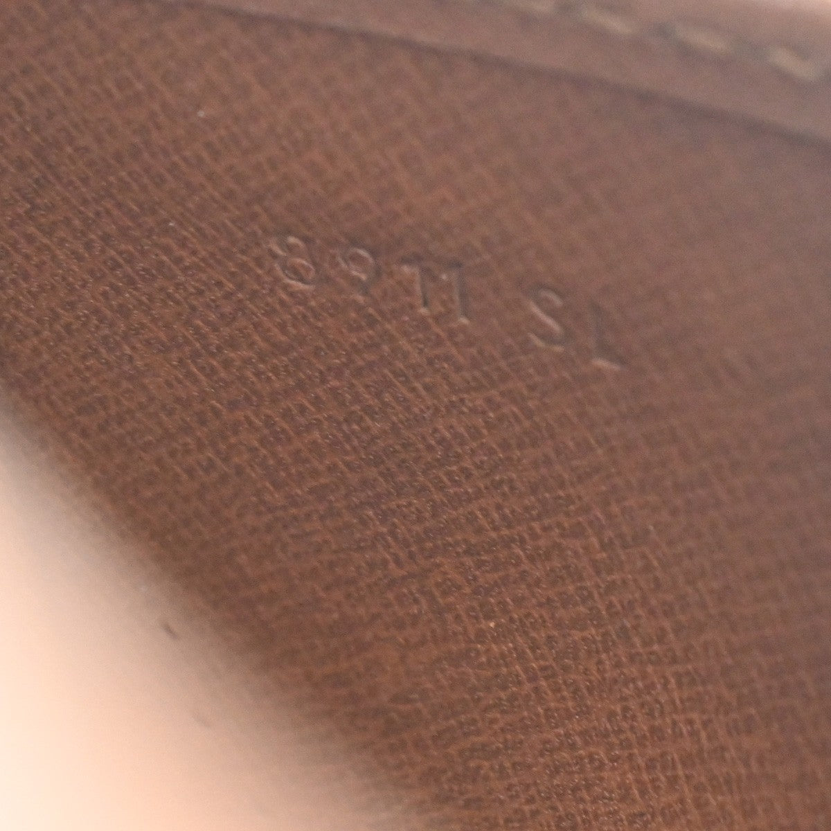 LOUIS VUITTON Cartouchiere MM Shoulder Bag Monogram Leather Brown M51253 31KC706
