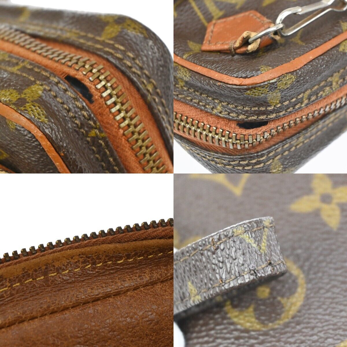 LOUIS VUITTON Mini Amazon Shoulder Bag Monogram Leather Brown M45238 69EA242