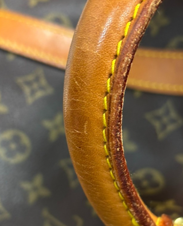 LOUIS VUITTON Keepall 50 Travel Hand Bag Monogram Leather Brown M41426 90TA569