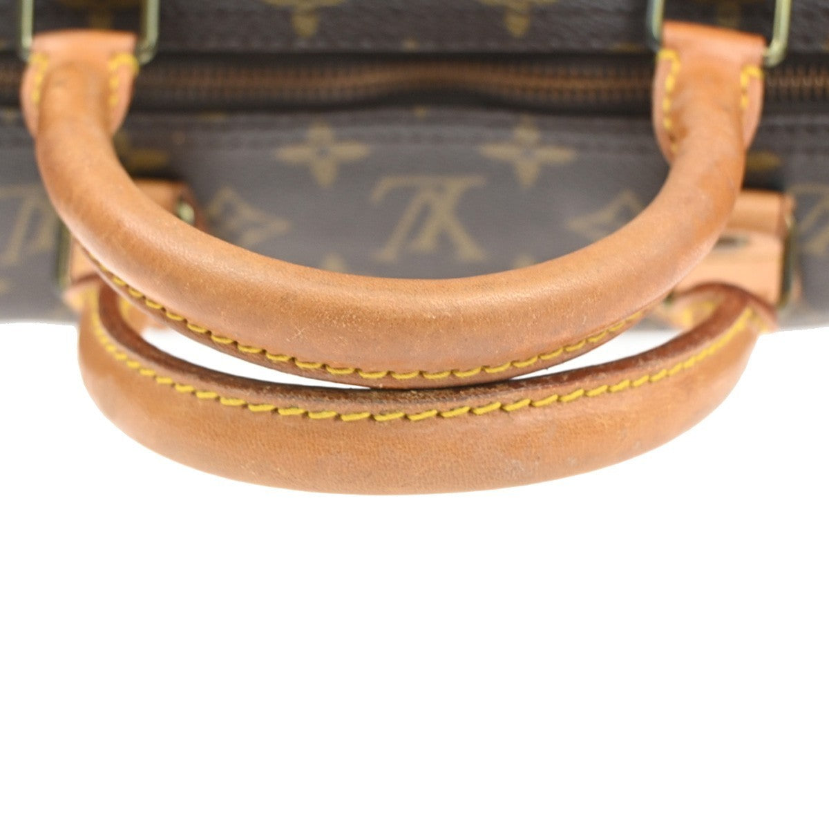 LOUIS VUITTON Speedy 40 Travel Hand Bag Monogram Leather Brown M41522 96SA132