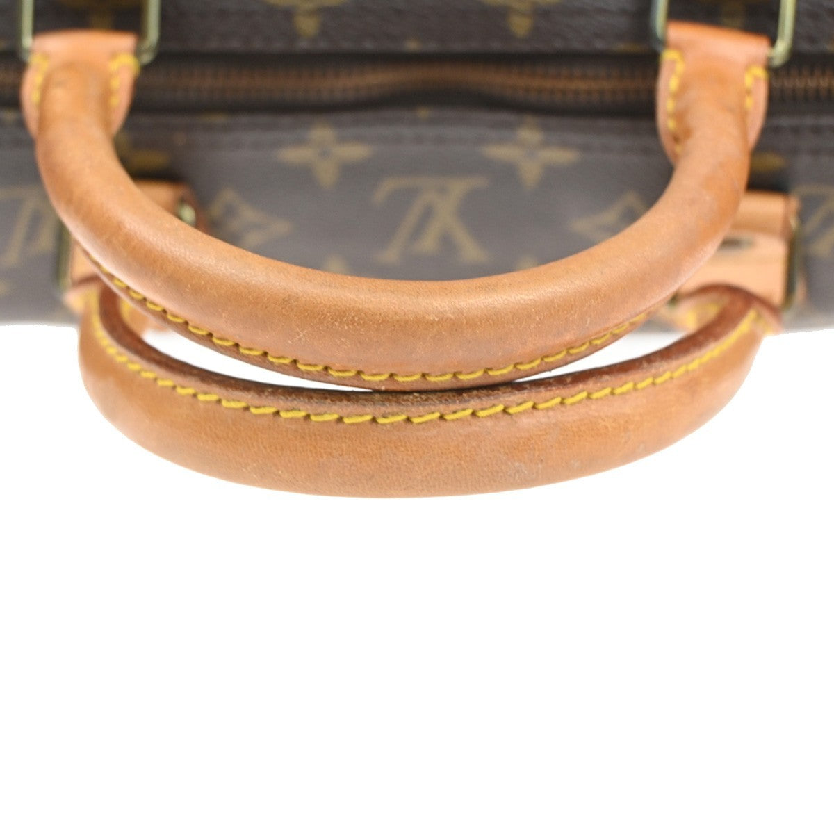 LOUIS VUITTON Speedy 40 Travel Hand Bag Monogram Leather Brown M41522 96SA132