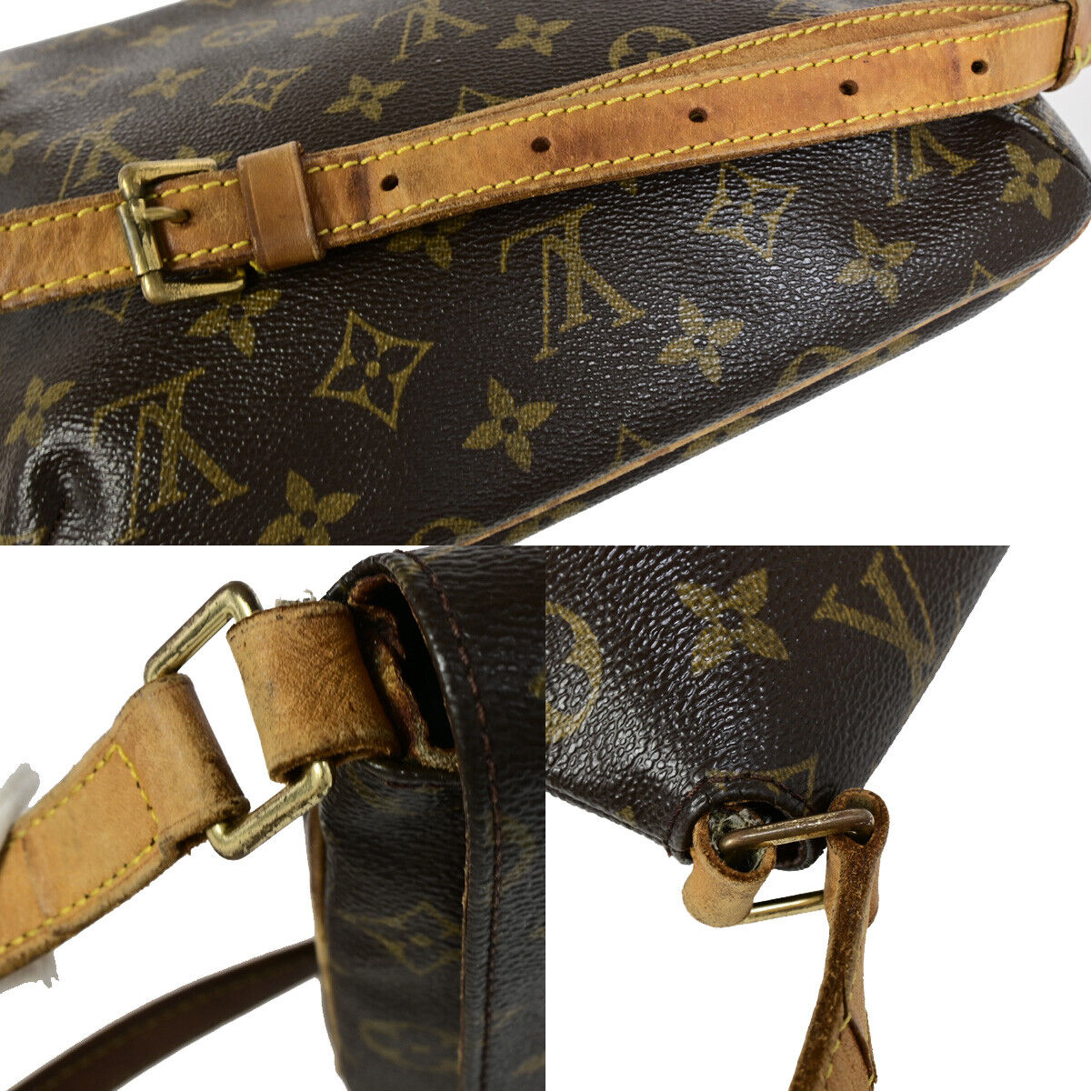LOUIS VUITTON Musette Tango Long Shoulder Bag Monogram Leather BN M51388 36YF723