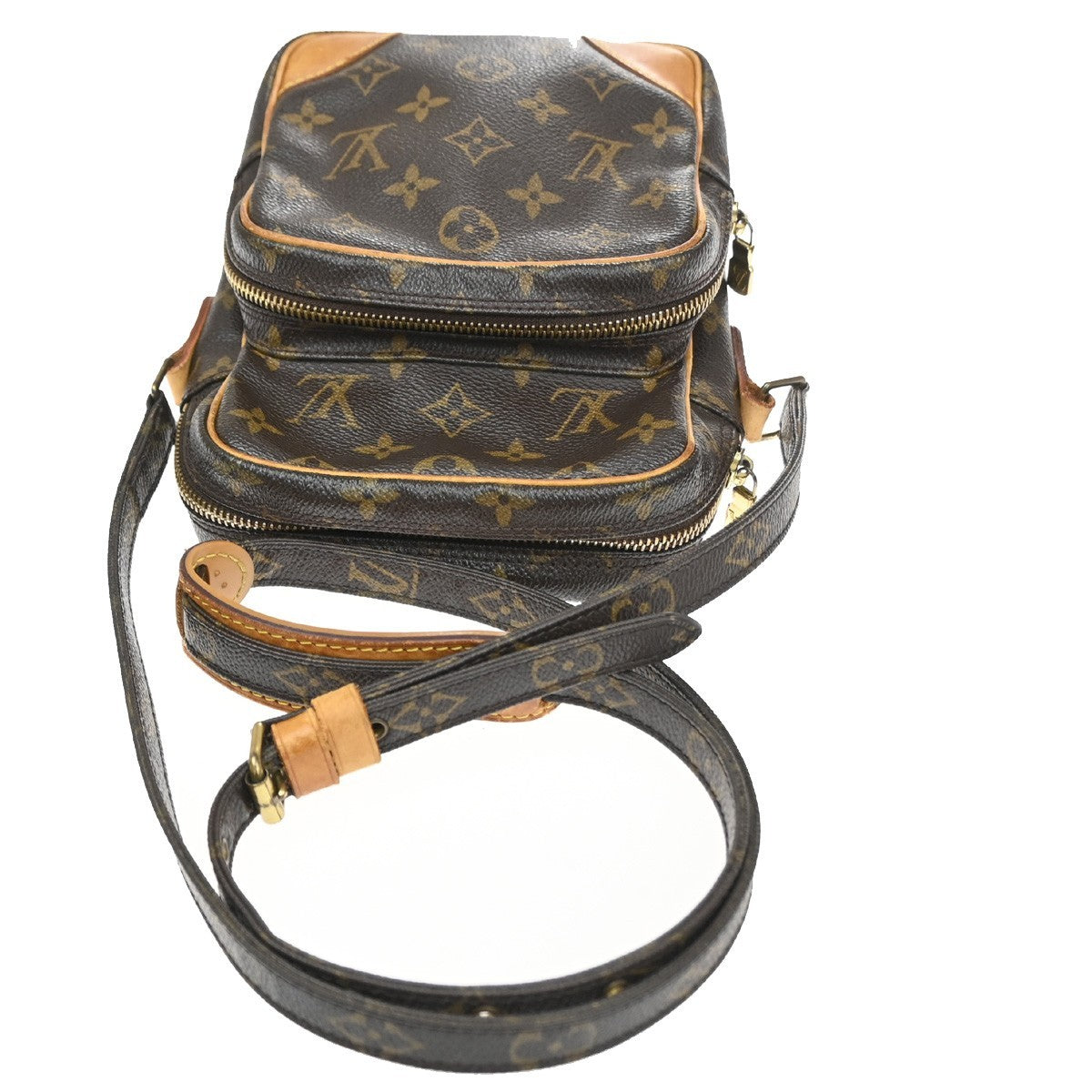 LOUIS VUITTON Amazon Crossbody Shoulder Bag Monogram Leather BN M45236 89CA877