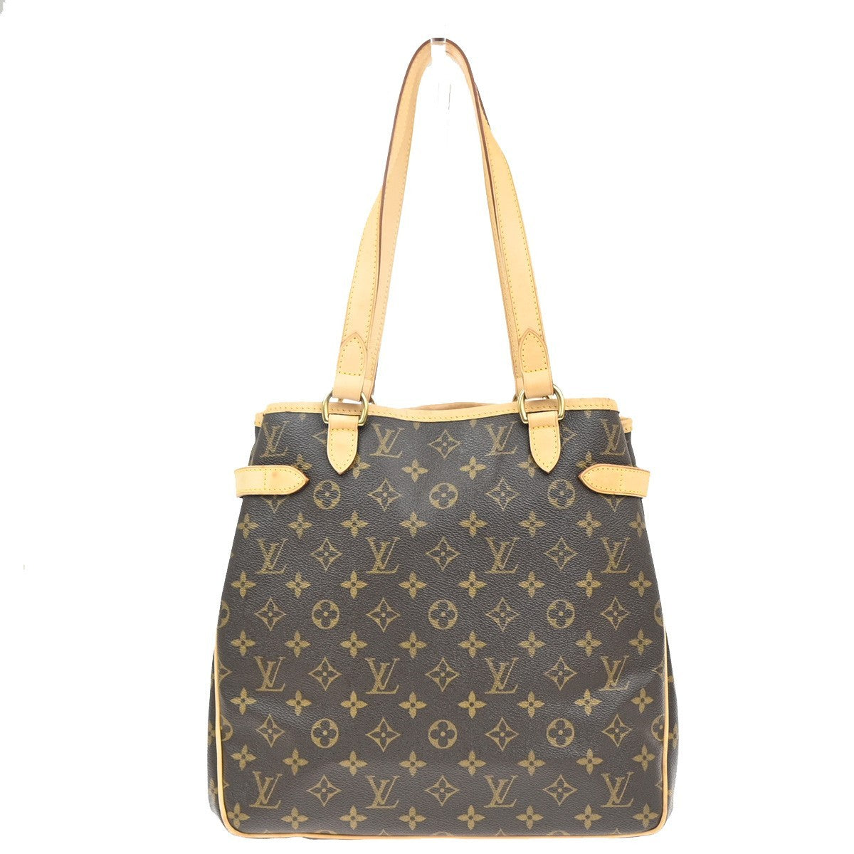 LOUIS VUITTON Batignolles Vertical Shoulder Bag Monogram Brown M51153 93KC656