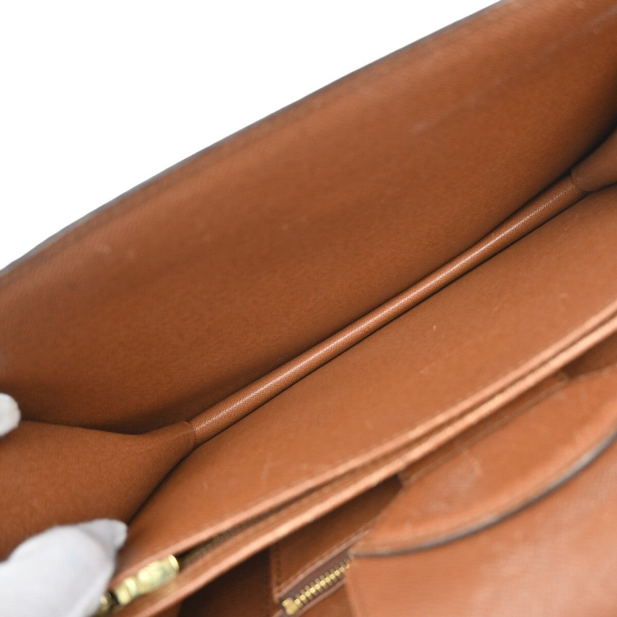 LOUIS VUITTON Courcelles Shoulder Bag Monogram Leather Brown M51375 86YH461