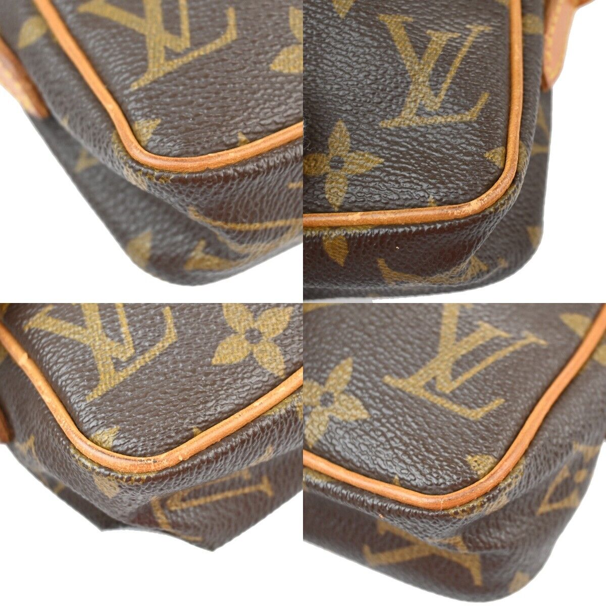 LOUIS VUITTON Mini Danube Shoulder Bag Monogram Leather BN France M45268 89FA465