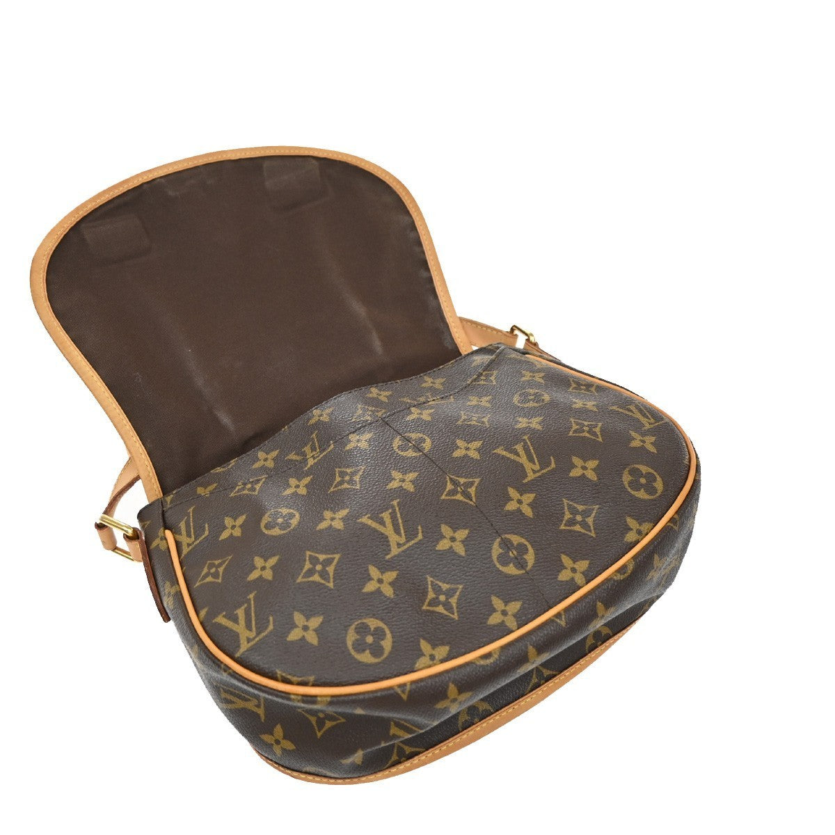 LOUIS VUITTON Menilmontant PM Shoulder Bag Monogram Leather BN M40474 50KP138