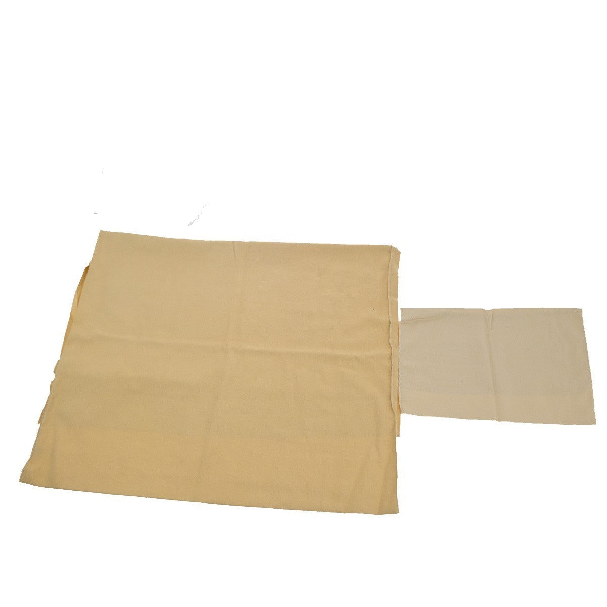 LOUIS VUITTON Logo 10 Set Dust Bag Drawstring Canvas Cotton Beige Brown 03KB838