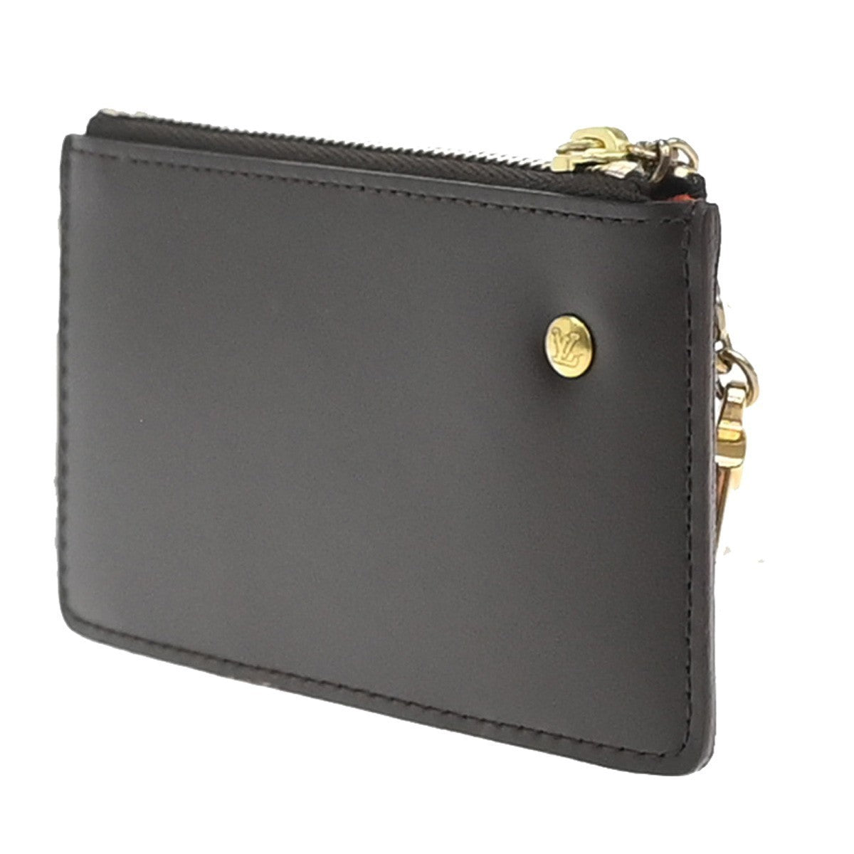LOUIS VUITTON Pochette Cles Coin Key Case Damier Ebene Leather BN N62656 30KP022