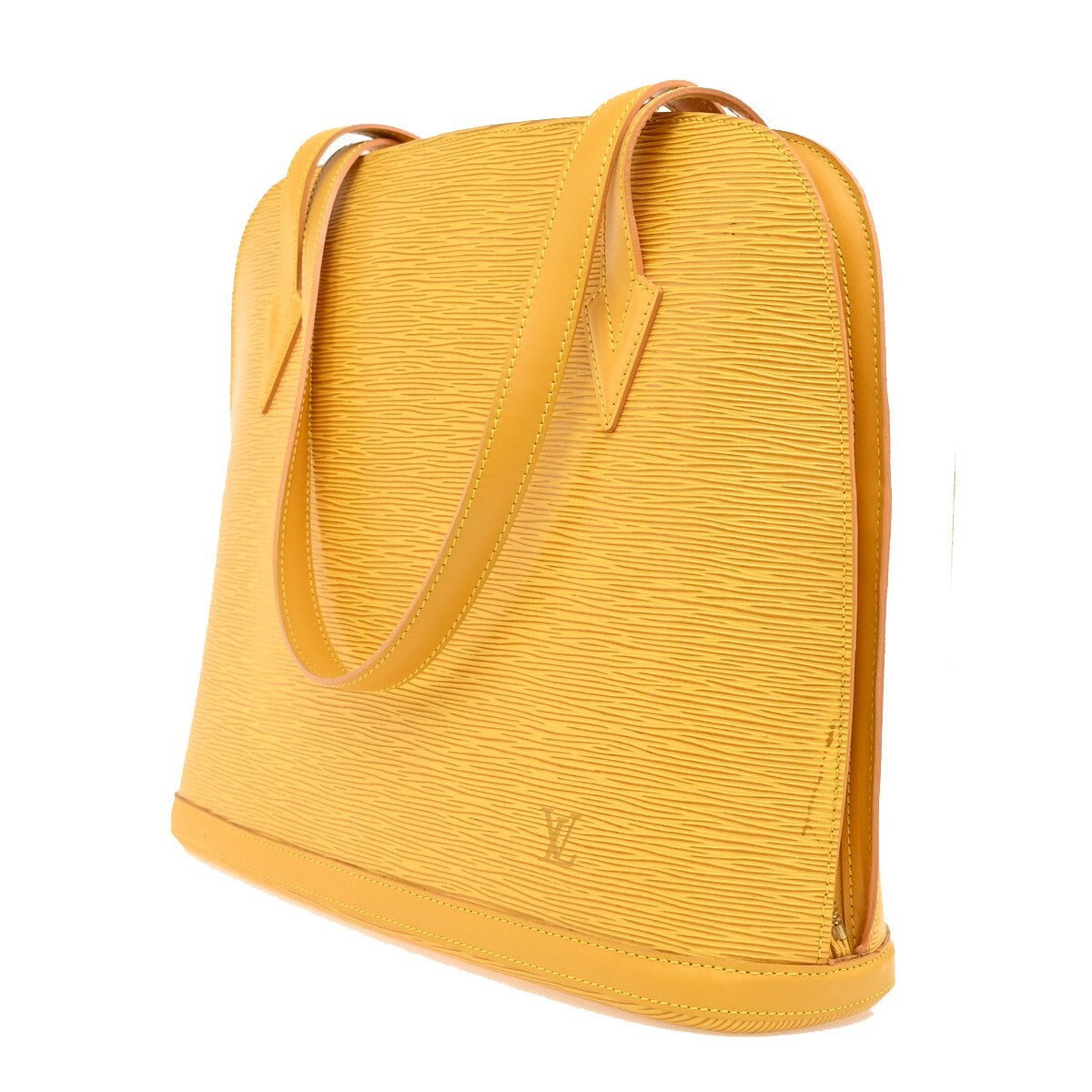 LOUIS VUITTON LV Lussac Shoulder Bag Epi Leather Yellow France M52289 89EE611