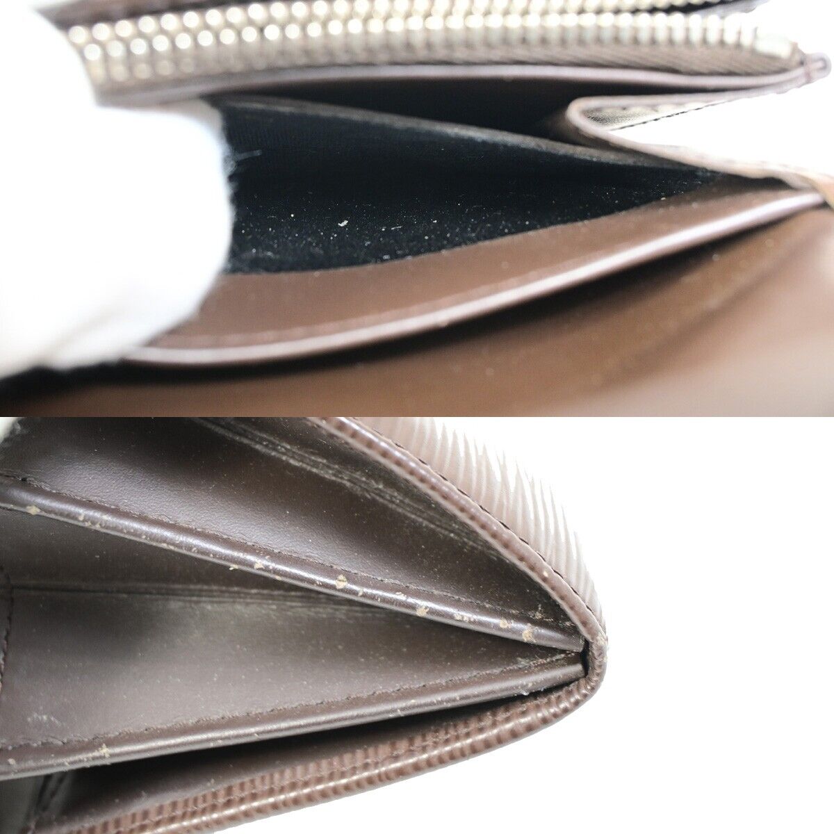 LOUIS VUITTON Porte Monnaie Credit Long Bifold Wallet Epi Leather M6357D 02HB978
