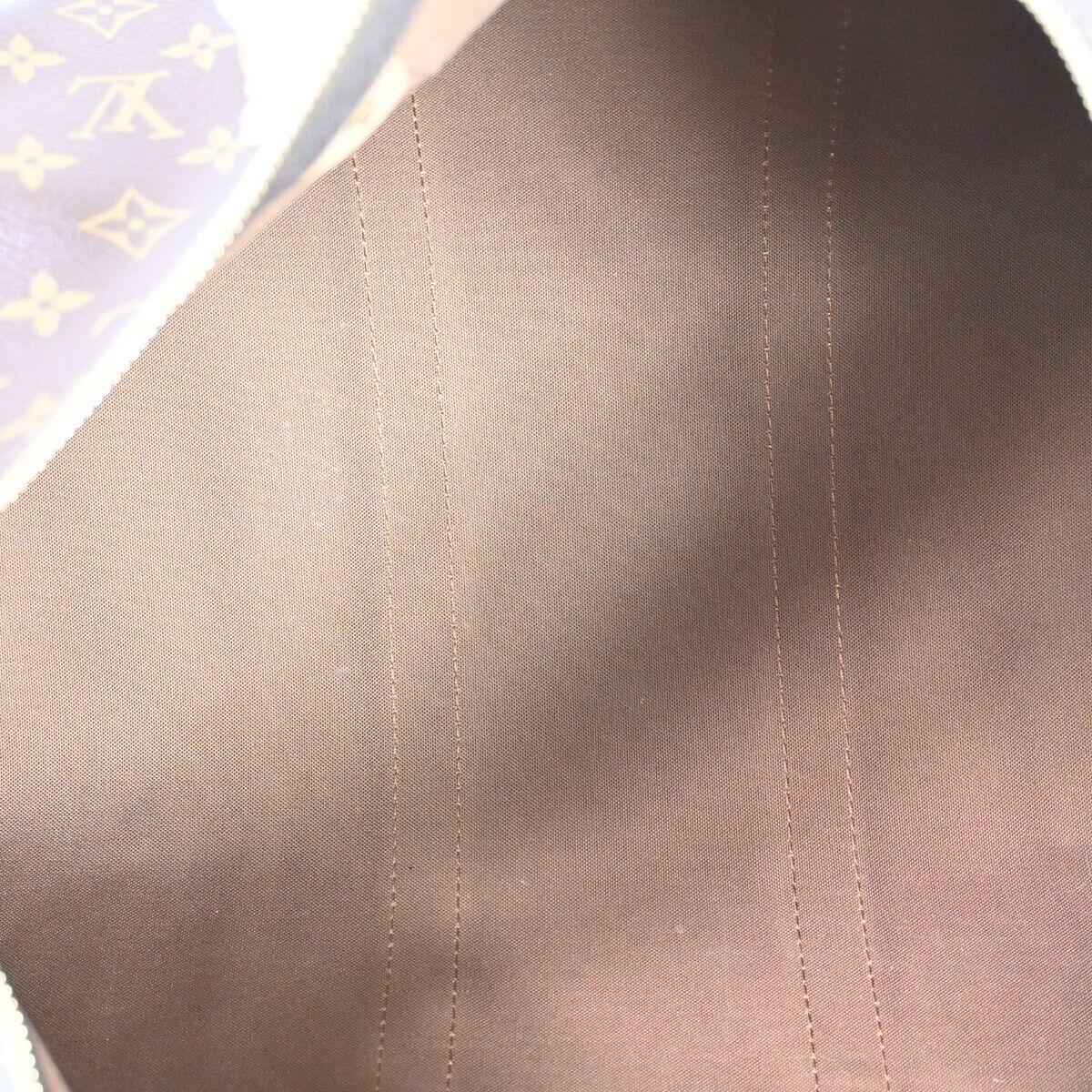 LOUIS VUITTON Keepall 45 Travel Hand Bag Monogram Leather Brown M41428 42HB394