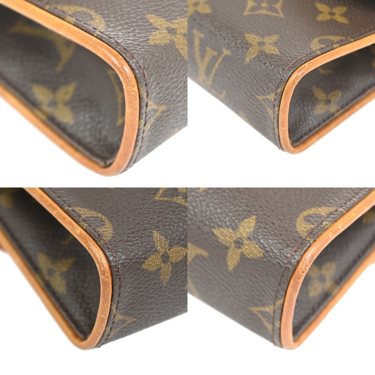 LOUIS VUITTON Pochette Florentine XS Bum Bag Monogram Leather BN M51855 88CA821