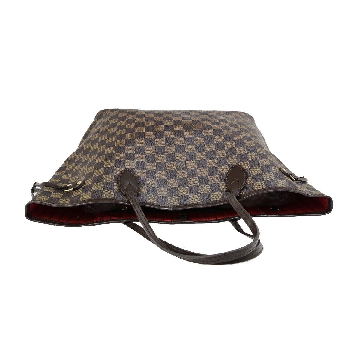 LOUIS VUITTON Neverfull MM Shoulder Bag Damier Ebene Leather BN N51105 94ED050