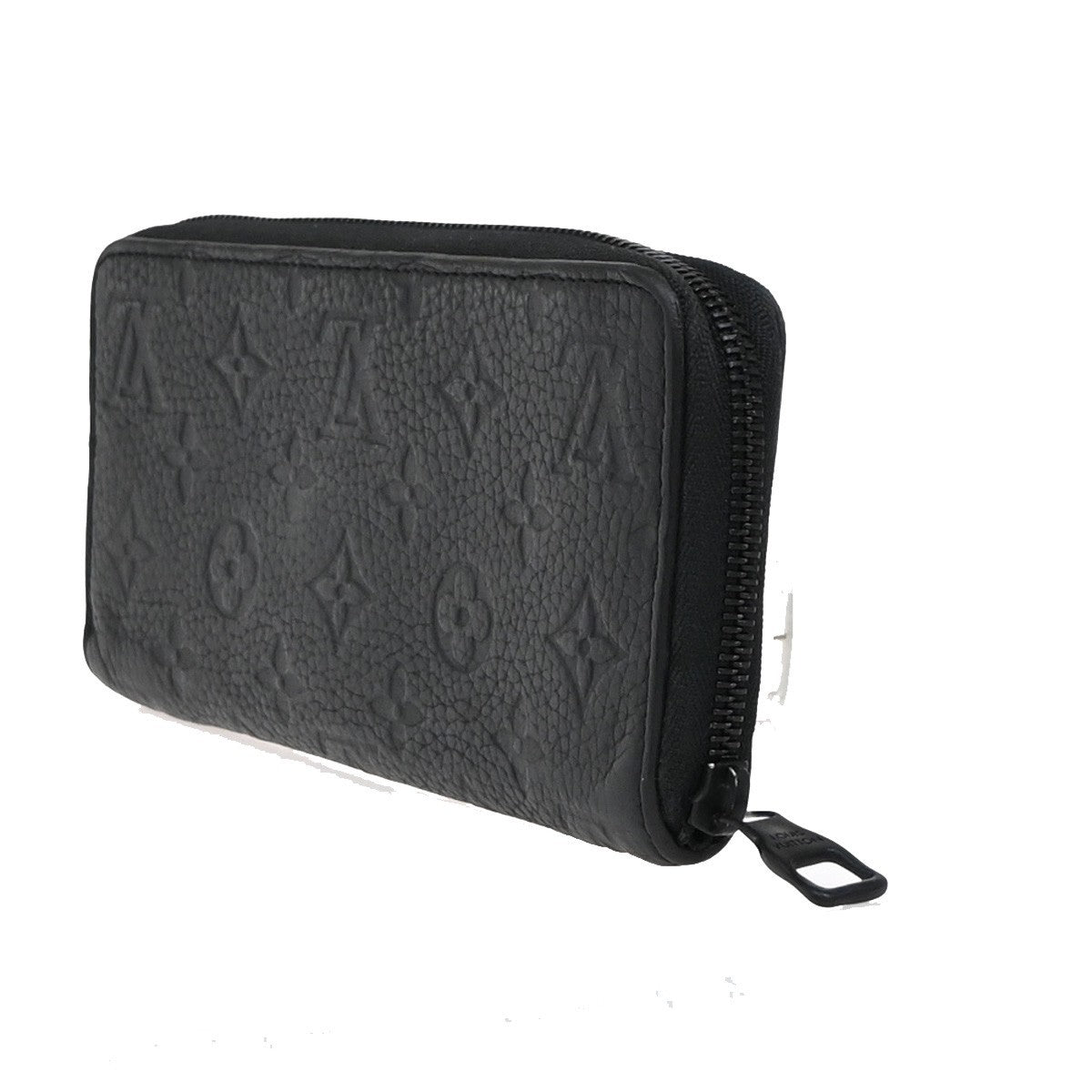 LOUIS VUITTON Zippy Wallet Long Wallet Monogram Empreinte Black M69047 83EG380